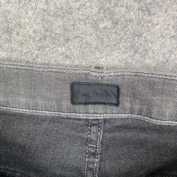 Mother Denim The Swooner High-Rise Side-Stripe Jeans in Supermoon Stripe size 29 - Picture 9 of 15